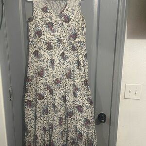 World Market Sleeveless V-Neck Sundress S/m 100% cotton